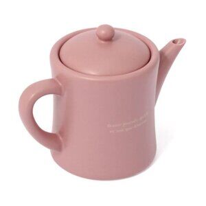 NEW Francfranc Le Cafe Stoneware Teapot Pink Tea Party Event